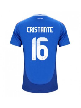 Italija Bryan Cristante #16 Domaci Dres EP 2024 Kratak Rukavima Italija Bryan Cristante #16 Domaci Dres EP 2024 Kratak Rukavima